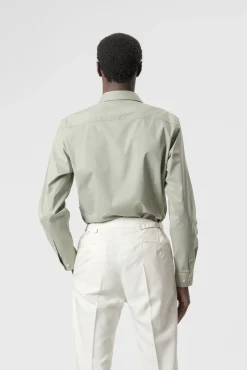 Camisa casual popelin algodón