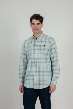 Camisa casual popelín