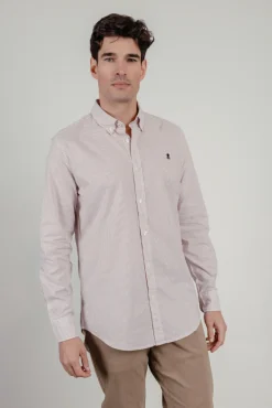 Camisa casual popelín