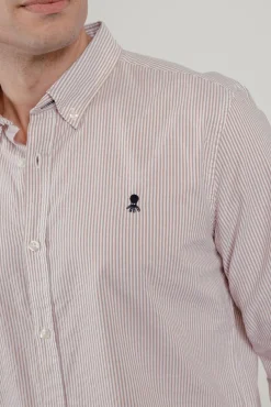 Camisa casual popelín