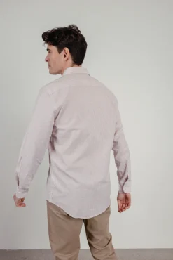 Camisa casual popelín