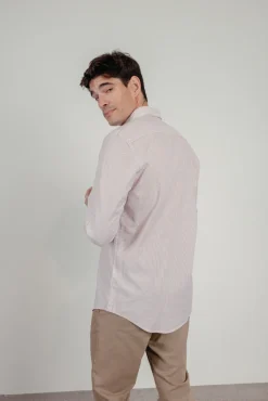 Camisa casual popelín