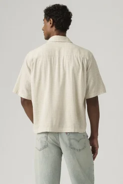 Camisa crop de manga corta