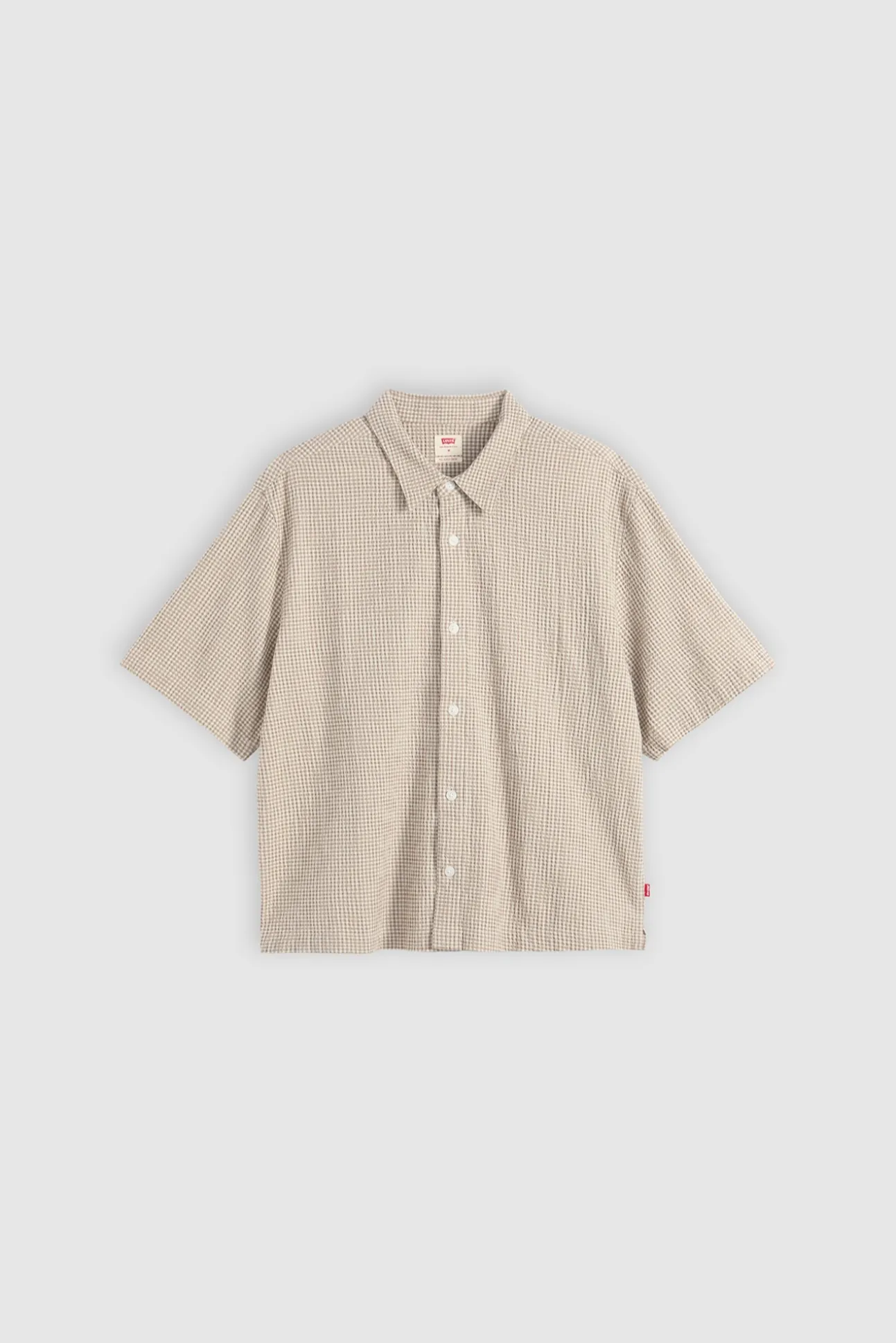 Camisa crop de manga corta