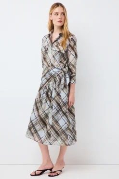 Camisa cuadros estampados