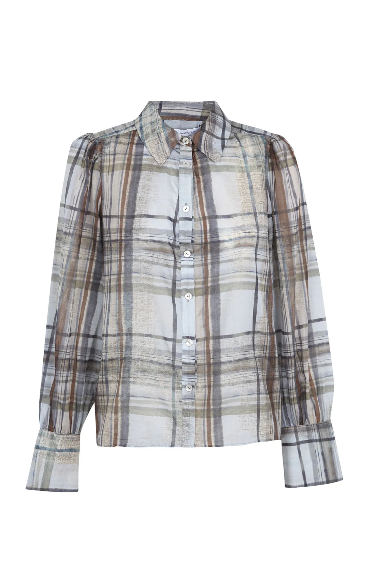 Camisa cuadros estampados