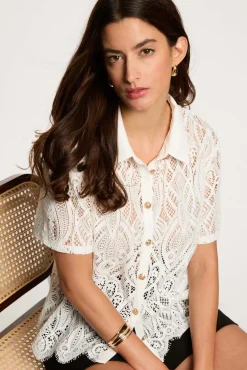 Camisa de encaje