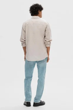 Camisa de lino Slim Fit