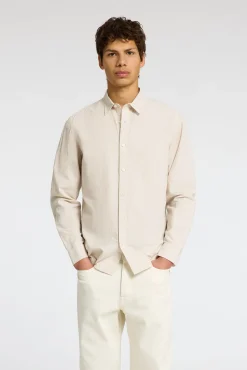 Camisa de lino Slim Fit