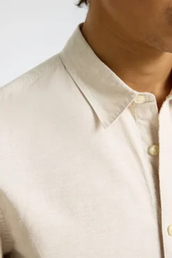 Camisa de lino Slim Fit