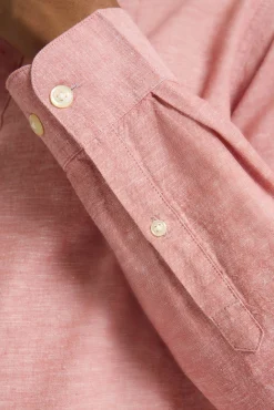 Camisa de lino Slim Fit