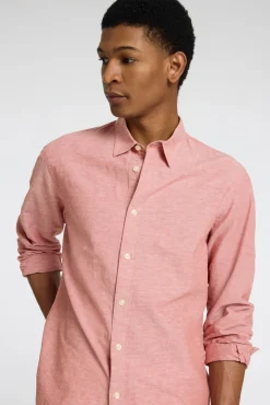 Camisa de lino Slim Fit