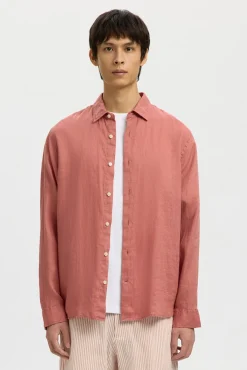 Camisa de manga larga lino