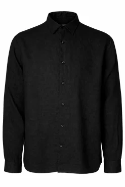 Camisa de manga larga lino