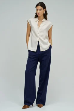 Camisa en lightdenim