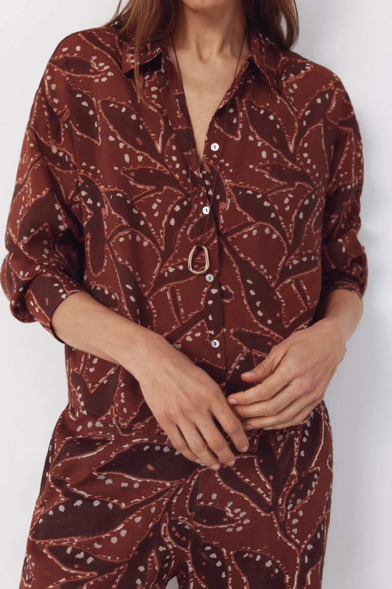 Camisa estampada