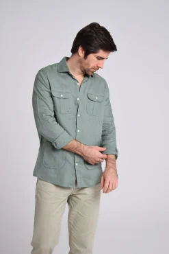 Camisa Guayabera 100% Lino