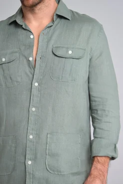 Camisa Guayabera 100% Lino