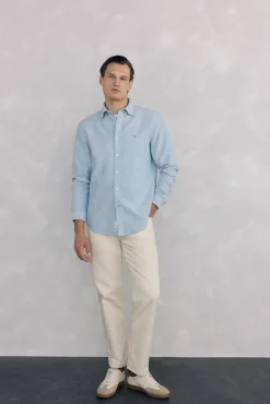 Camisa iconic oxford liso