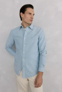 Camisa iconic oxford liso