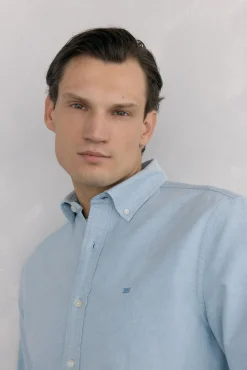 Camisa iconic oxford liso