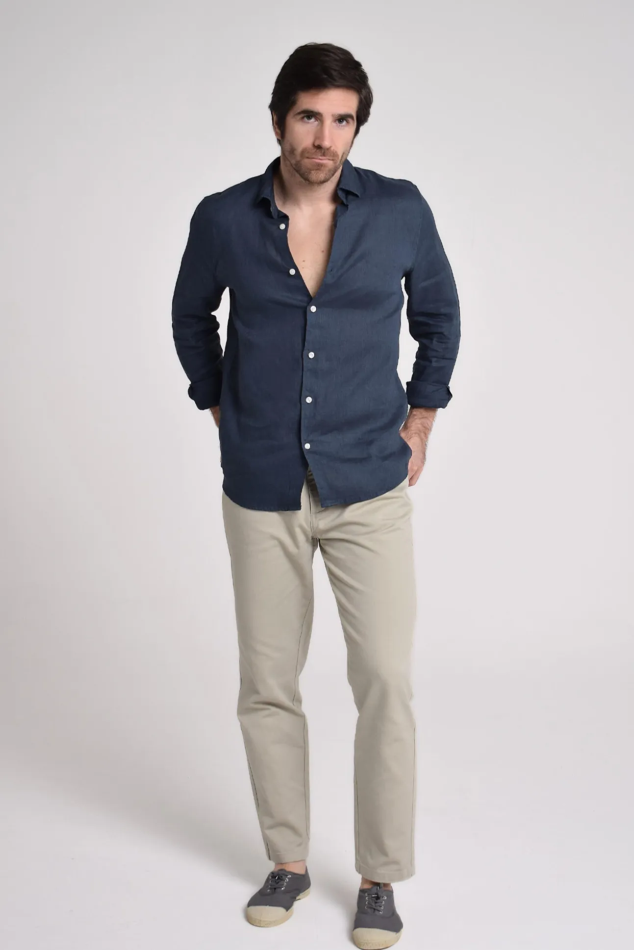 Camisa 100% Lino