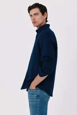 Camisa lino lisa