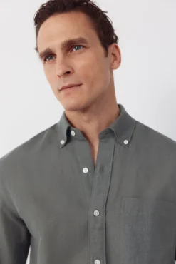 Camisa lino lisa