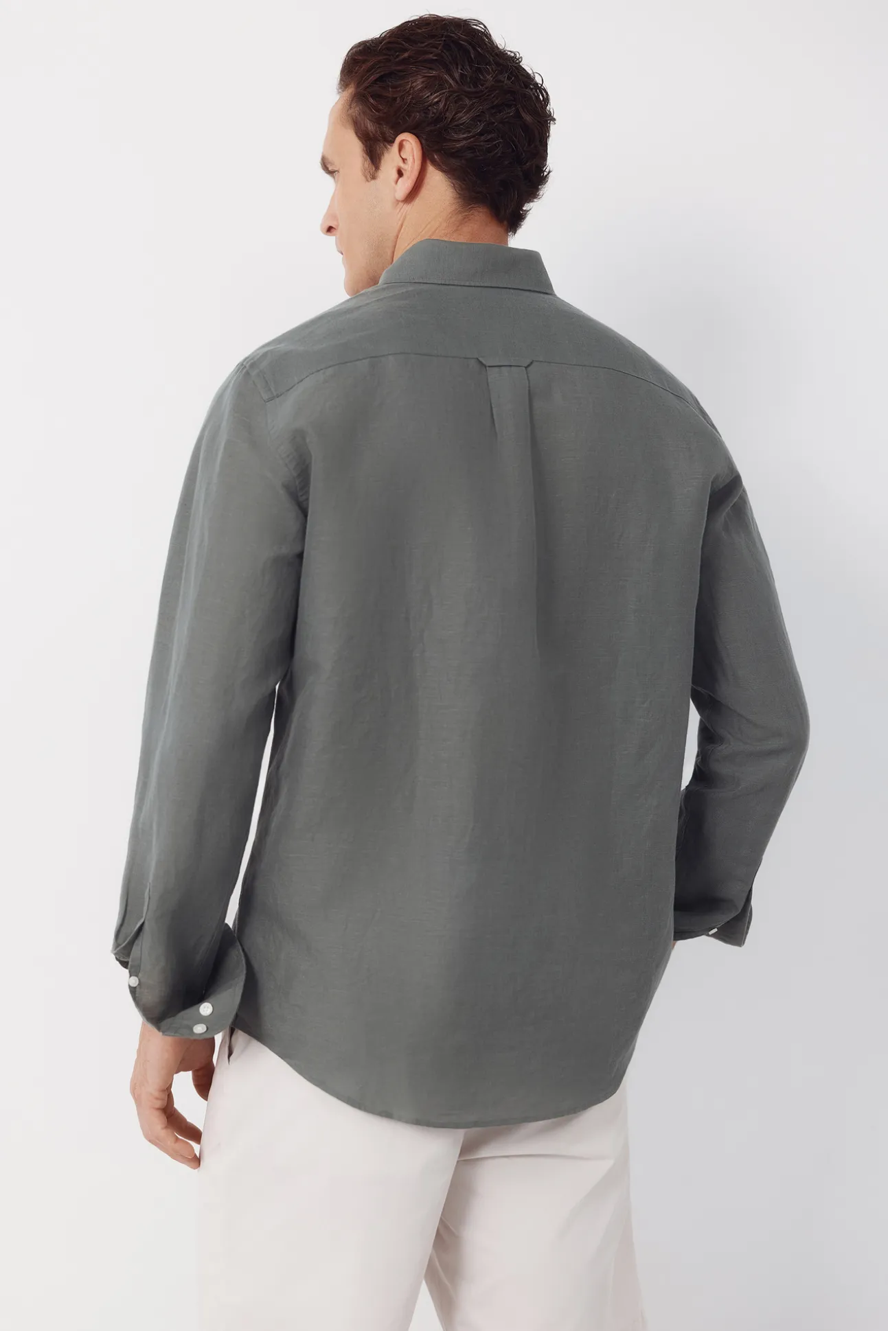 Camisa lino lisa