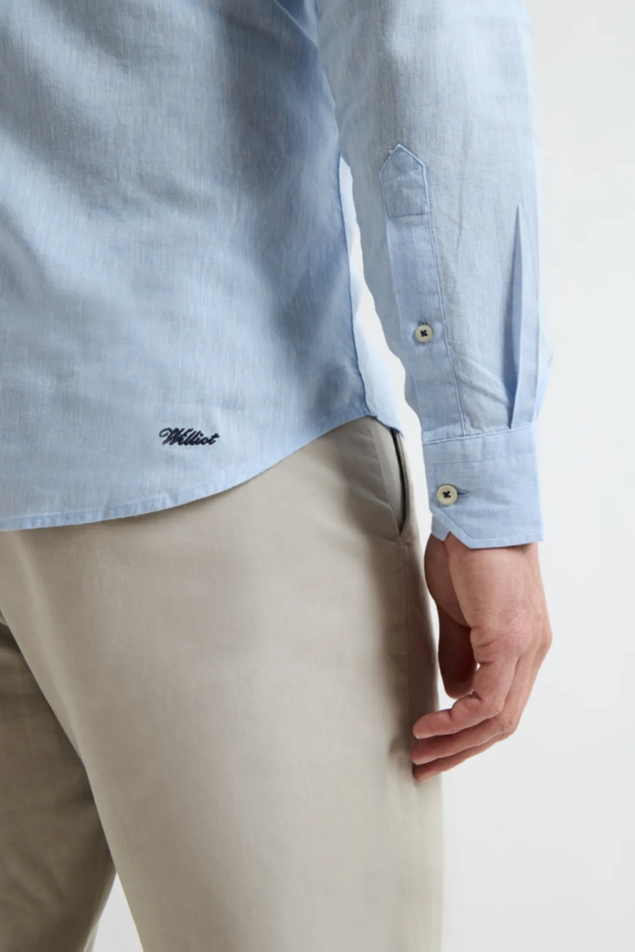 Camisa Lino Mil Rayas