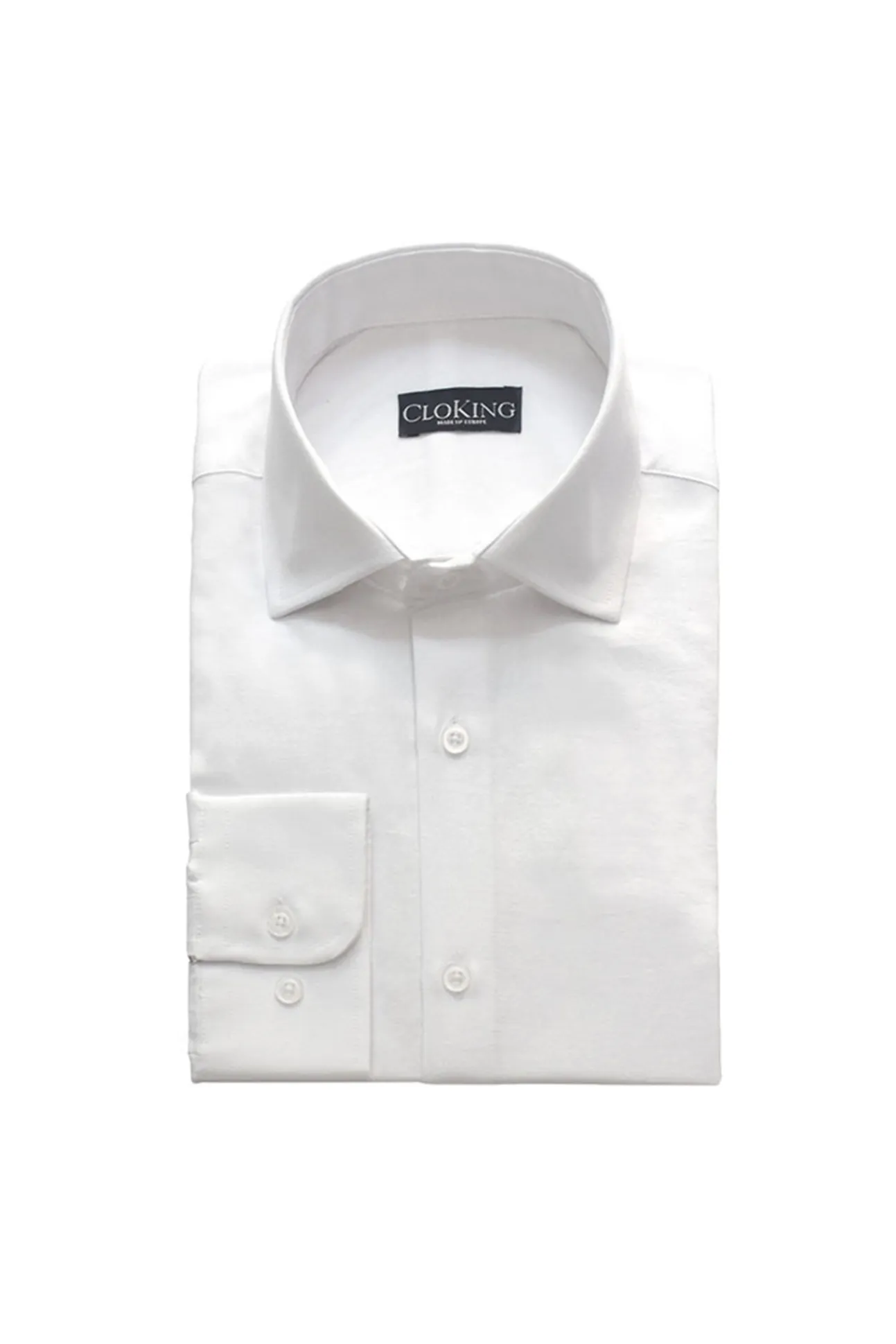 Camisa Lisa Cuello Inglés