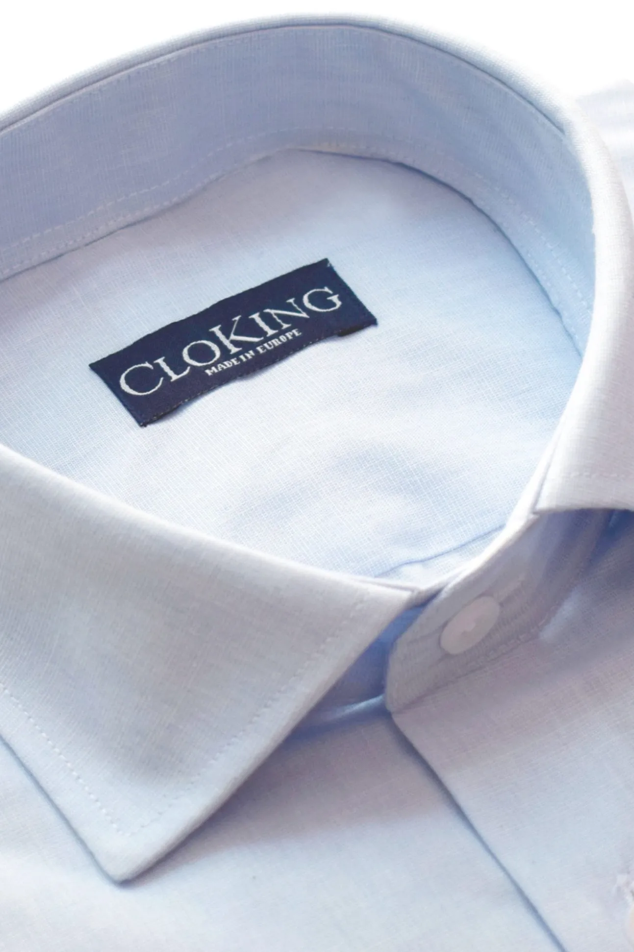 Camisa Lisa Cuello Inglés