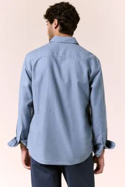 Camisa lisa fluida