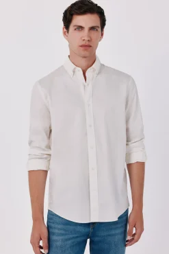 Camisa lisa oxford ligero