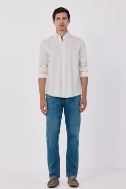 Camisa lisa oxford ligero
