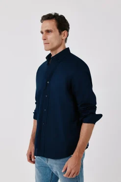 Camisa lisa oxford ligero