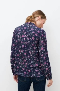 Camisa manga larga estampada