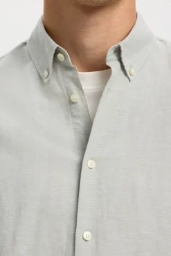 Camisa manga larga lino