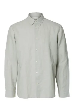 Camisa manga larga lino
