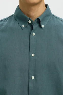 Camisa manga larga lino