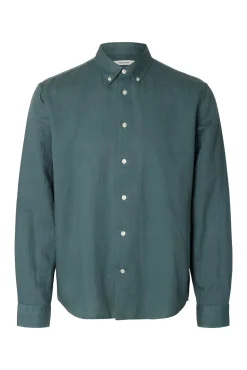 Camisa manga larga lino