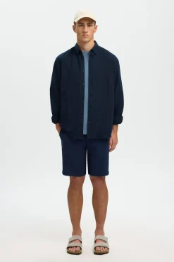 Camisa mezcla lino