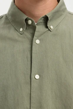 Camisa mezcla lino