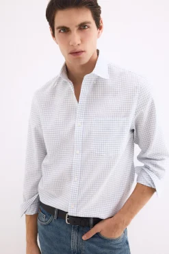 Camisa non iron oxford cuadros