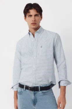 Camisa oxford cuadros