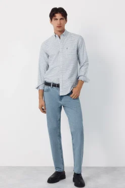 Camisa oxford cuadros
