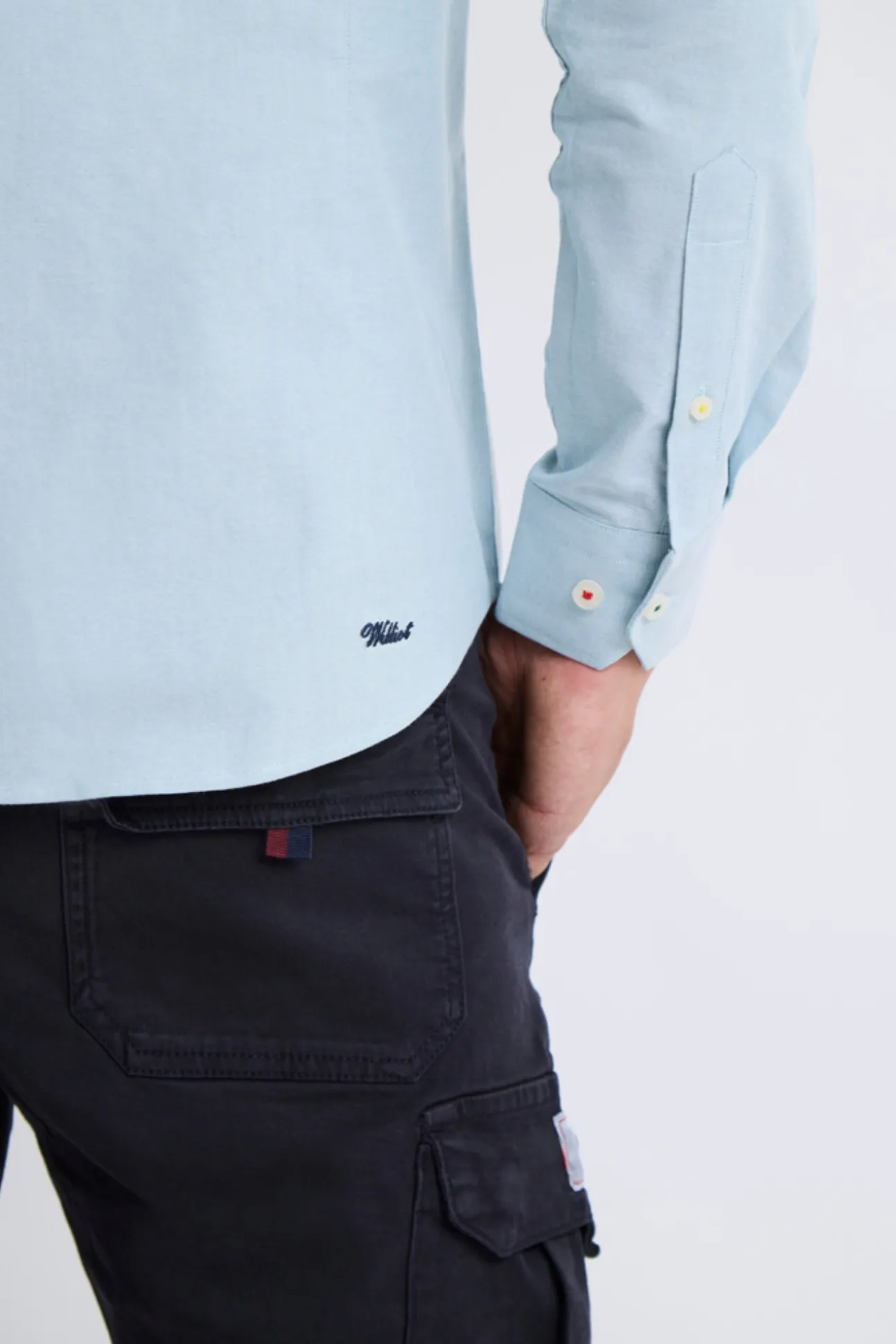 Camisa Oxford Slim