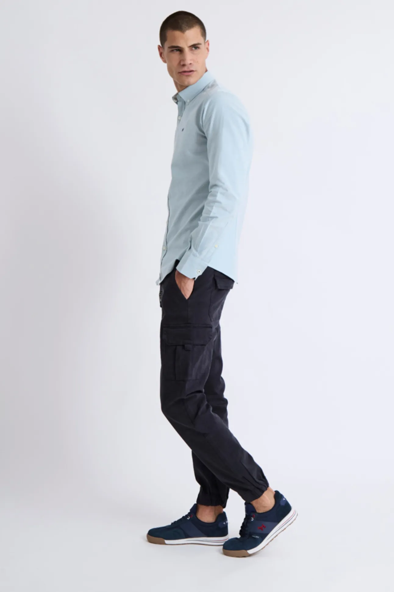 Camisa Oxford Slim