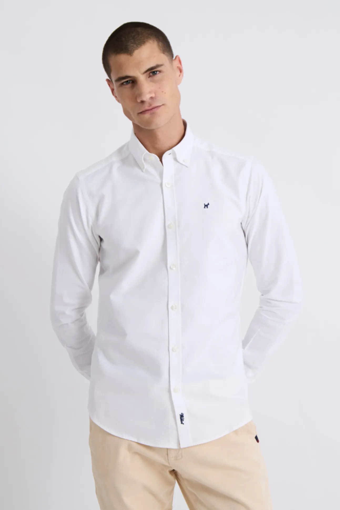 Camisa Oxford Slim