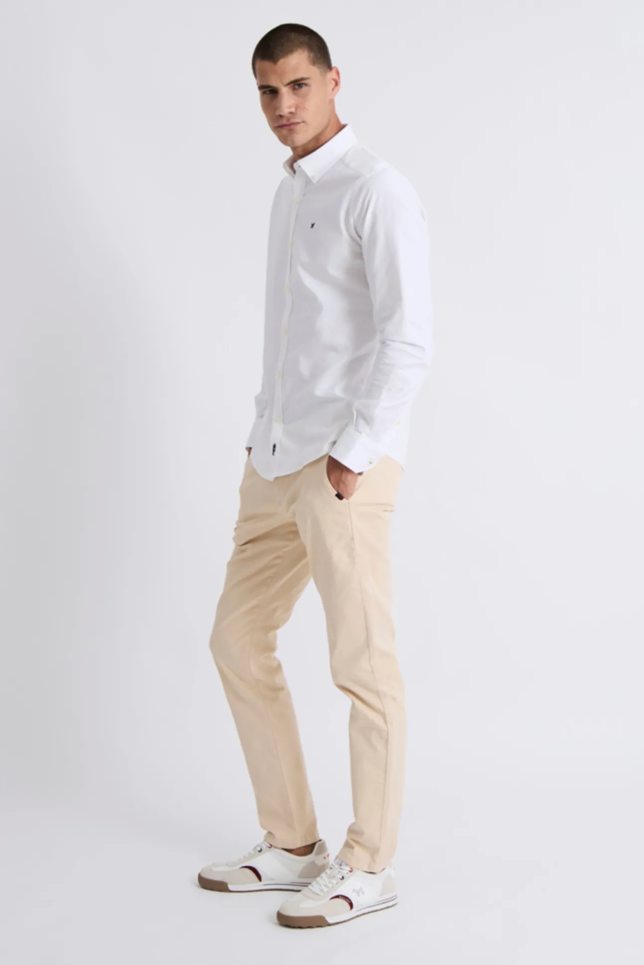 Camisa Oxford Slim
